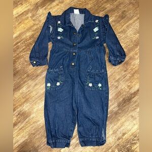 Vintage little by little overalls
